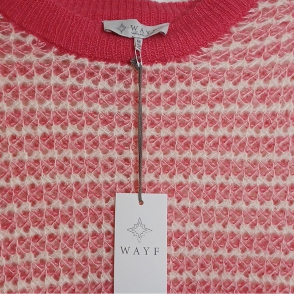 NWT WAYF Loose Knit Sweater New - Picture 4 of 10